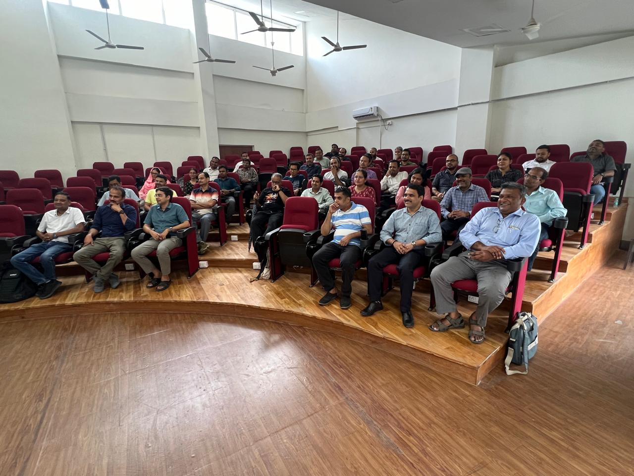 Faculty Interaction with SPARC National coordinator Prof. Rabibrata Mukherjee, Scheme for Promotion of Academic and Research Collaboration (SPARC).